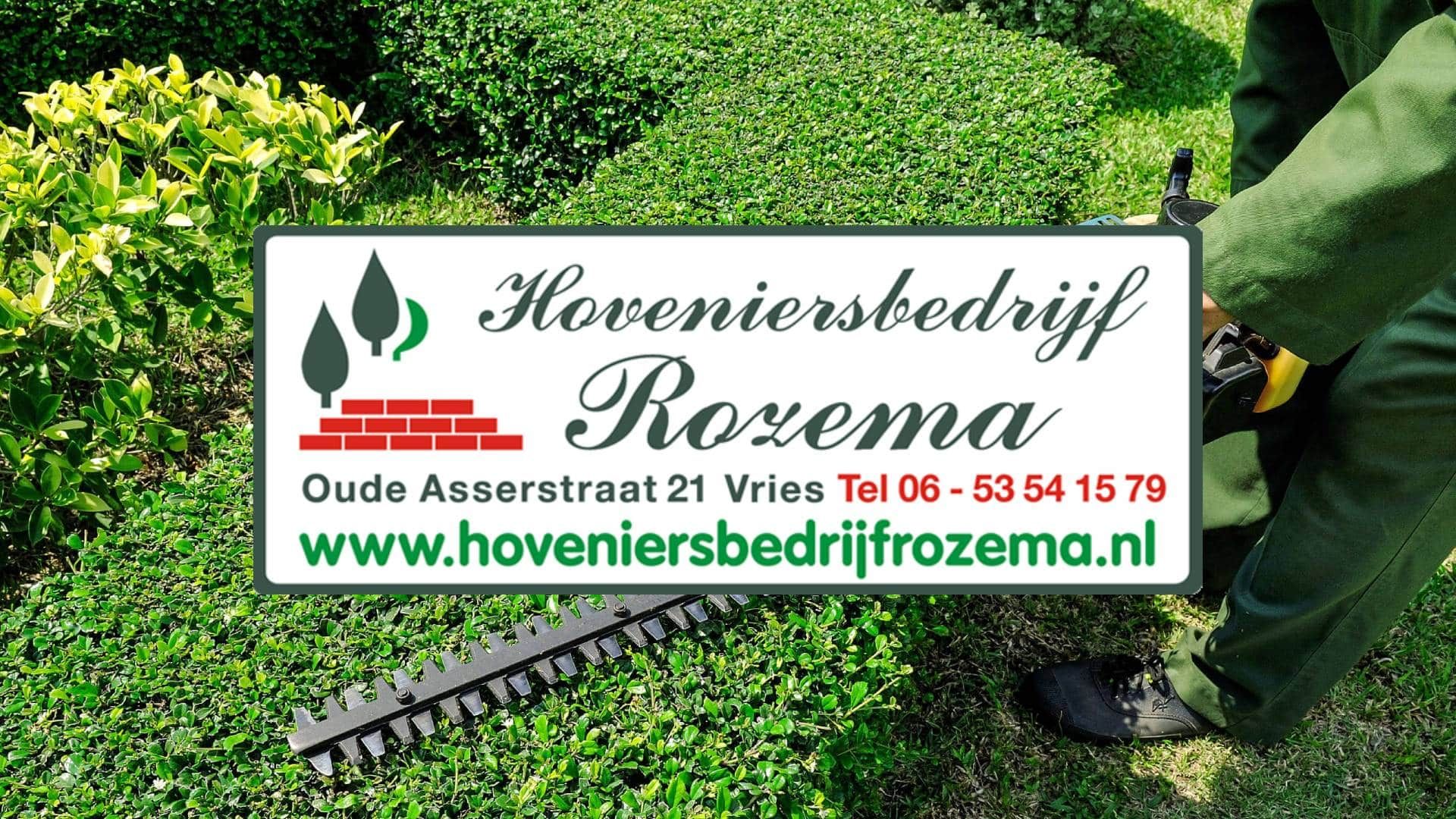 Hoveniersbedrijf Rozema Vries